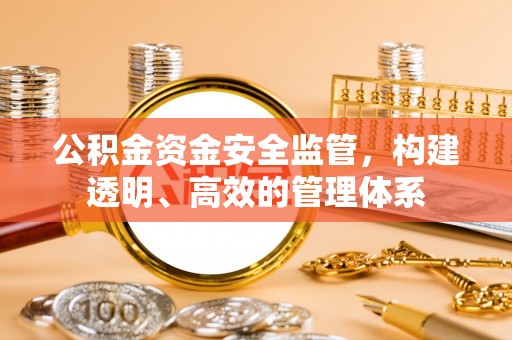 环县公积金资金安全监管，构建透明、高效的管理体系