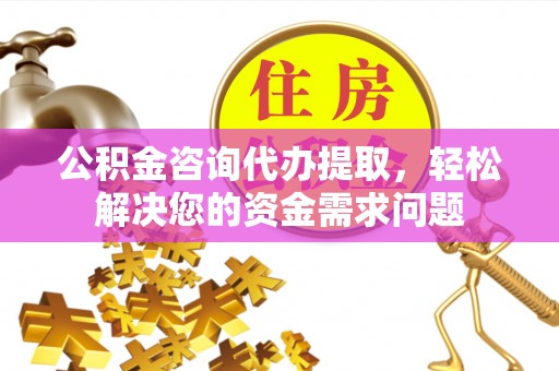 环县公积金咨询代办提取，轻松解决您的资金需求问题