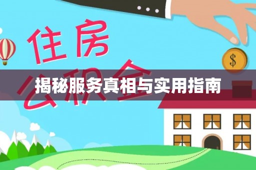 环县揭秘服务真相与实用指南