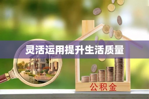 环县灵活运用提升生活质量