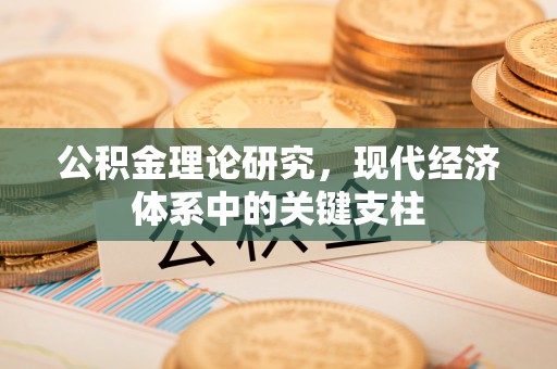 环县公积金理论研究，现代经济体系中的关键支柱