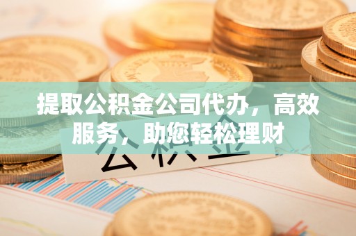 环县提取公积金公司代办，高效服务，助您轻松理财