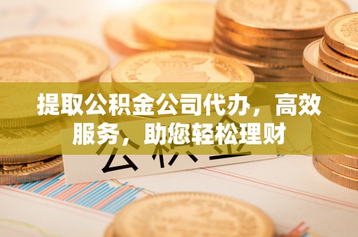 环县提取公积金公司代办，高效服务，助您轻松理财