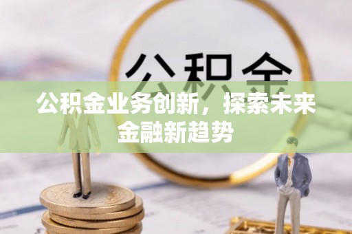 环县公积金业务创新，探索未来金融新趋势