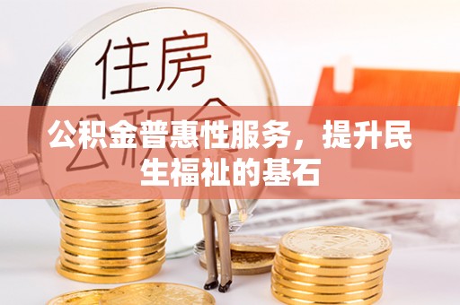 环县公积金普惠性服务，提升民生福祉的基石