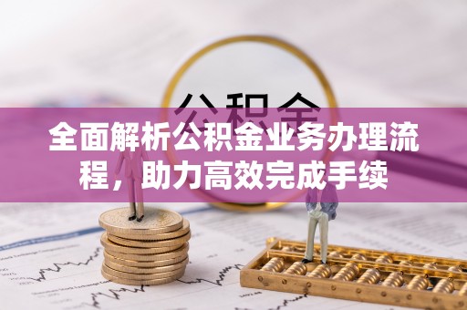环县全面解析公积金业务办理流程，助力高效完成手续