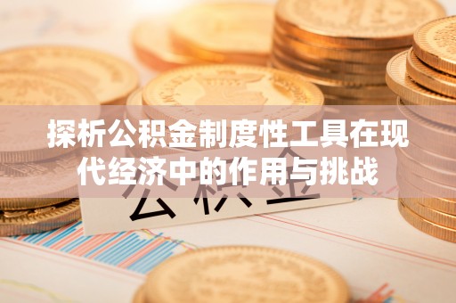 环县探析公积金制度性工具在现代经济中的作用与挑战